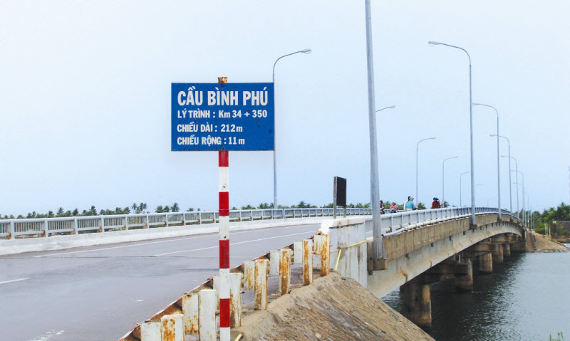 Cầu Bình Phú Quy Nhơn